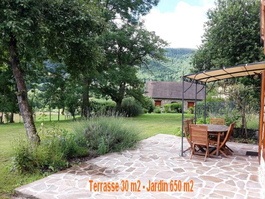 Willa Grange En Pierres. Grand Jardin Et Belle Vue Saurat Zewnętrze zdjęcie
