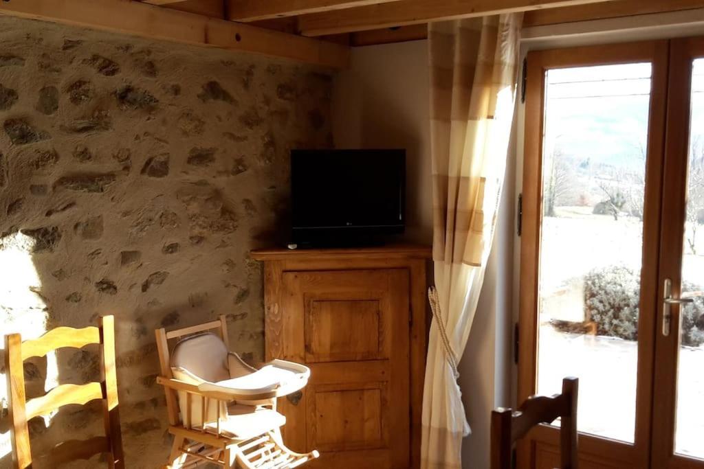 Willa Grange En Pierres. Grand Jardin Et Belle Vue Saurat Zewnętrze zdjęcie
